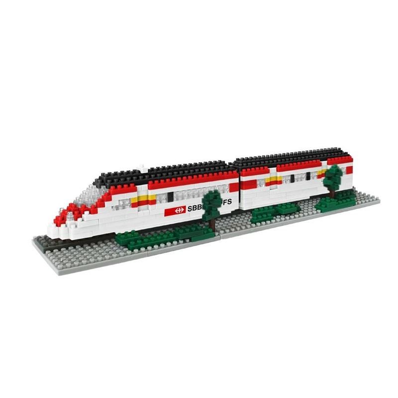 Kit di modellismo & Modellini statici: SBB Zug - Bausatz aus Minibausteinen – Nuovo e nell'imballaggio originale da Wettingen venduto da Swala 1