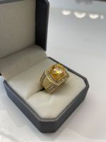Bague en Argent Silver S925 Diamant Moissanite 5.0ct 52 6