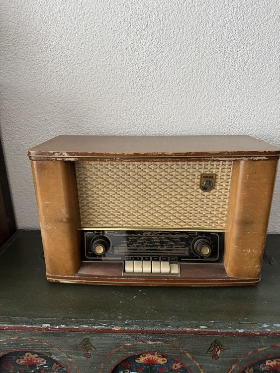 Radio Bluetooth Philips Vintage de 1950