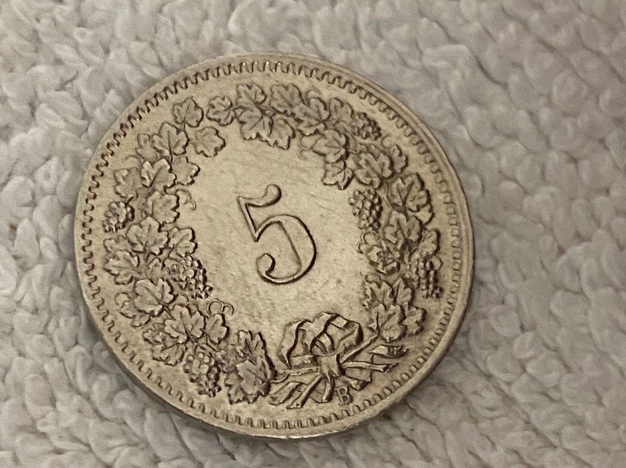 Tutti le monete: 5 centimes/rappen 1907 – Usato da Nyon venduto da Ilmi09 1