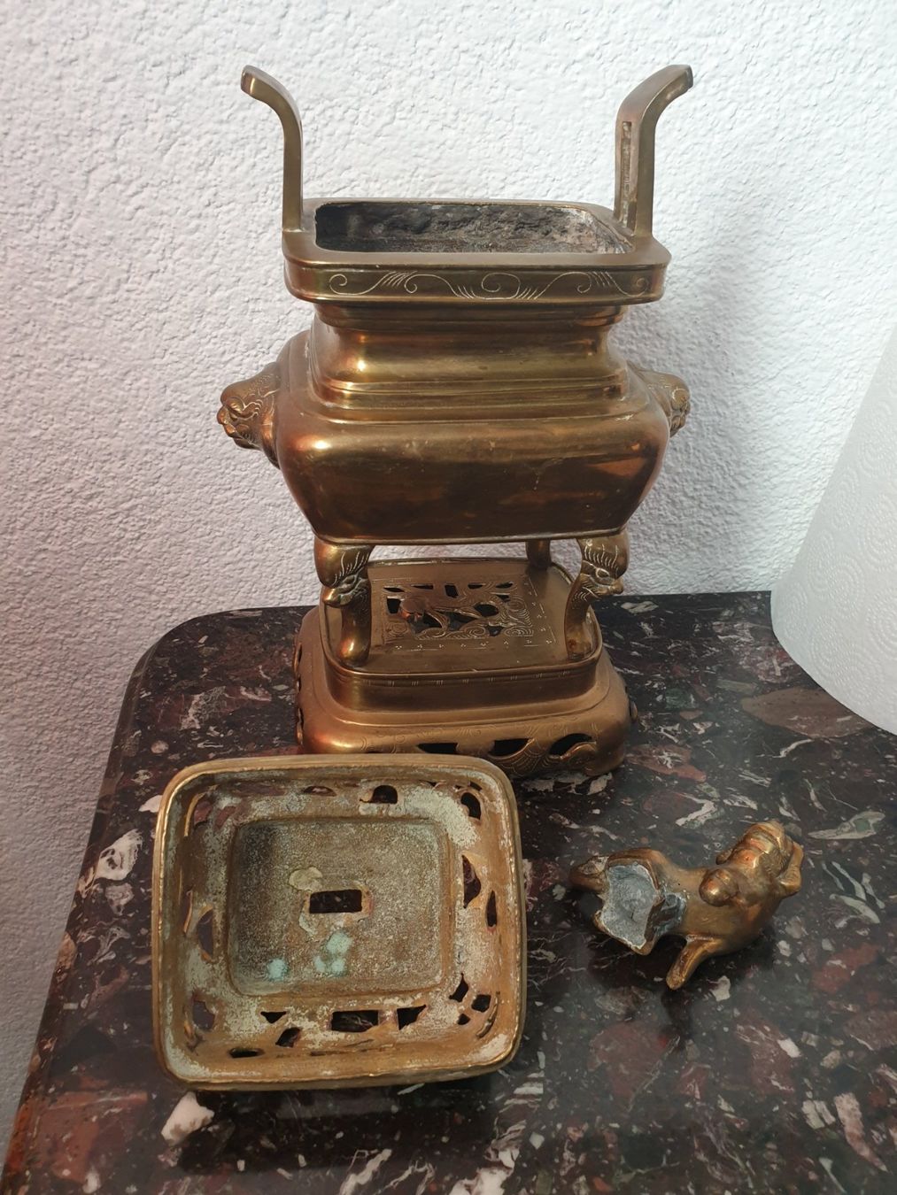 Skulpturen & Statuen: Räuchergefäss asien – Gebraucht aus Schwellbrunn von Omega-alpha 4
