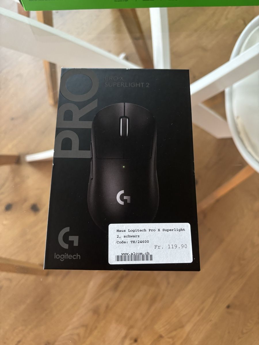 Logitech Mouse: Superlight 2 X Pro Bluetooth  – Usato da Siebnen venduto da pat_ws2j