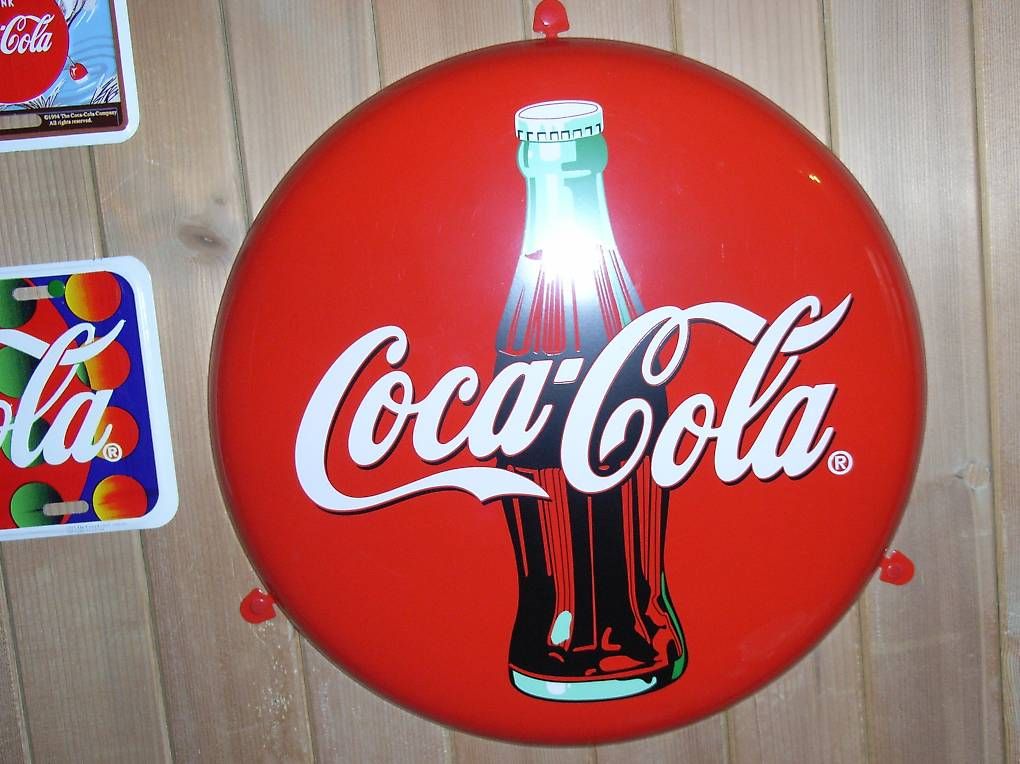Insegne: COCA-COLA Schild – Usato da Rapperswil BE venduto da Shelbygt