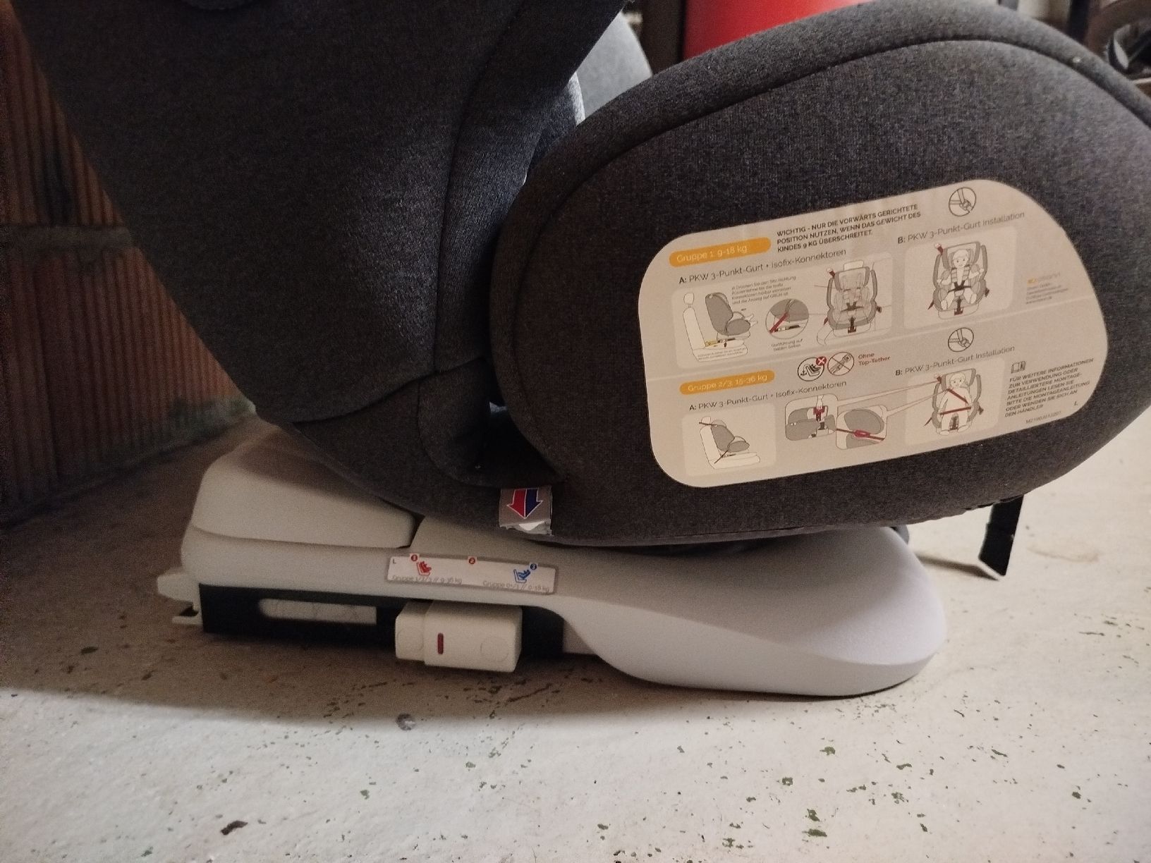 Osann Auto-Kindersitze: Kindersitz ONE 360 Universe Grey gebraucht – Gebraucht aus Bätterkinden von sch_s6nb 1