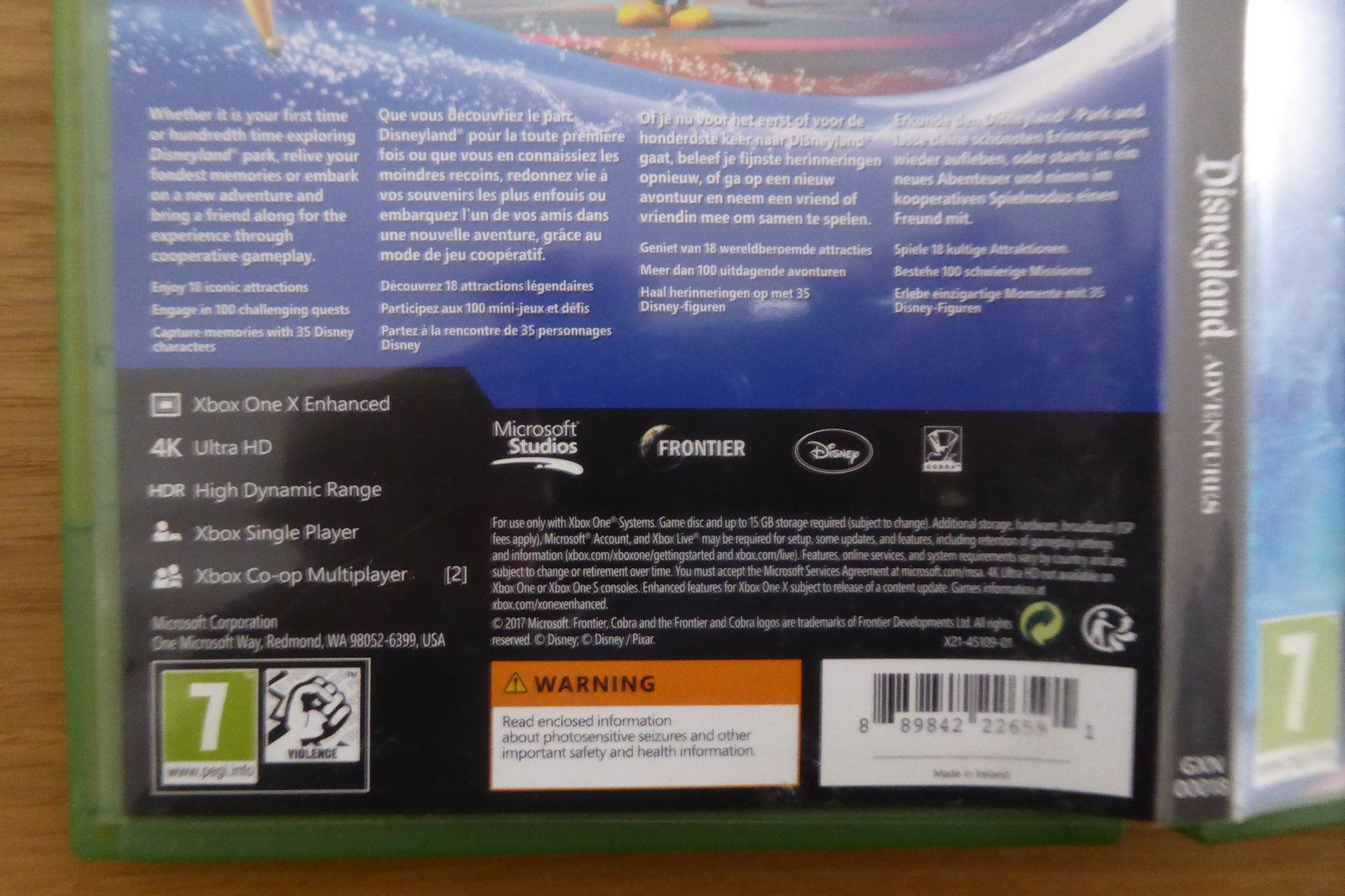 Giochi: XBOX one Disneyland – Usato da Allschwil venduto da Summelsarium 2