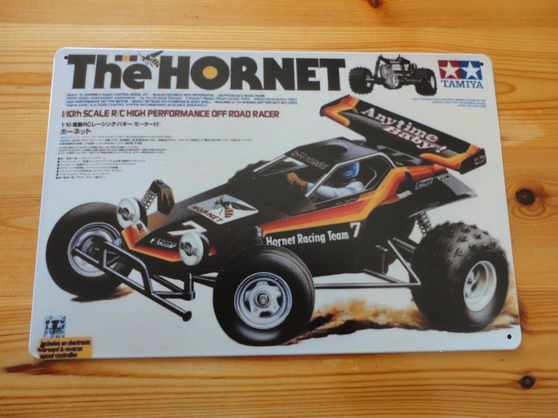 Modellismo RC: Blechschild, cooler Hingucker! Retro! – Nuovo e nell'imballaggio originale da Horgen venduto da RcModell 2