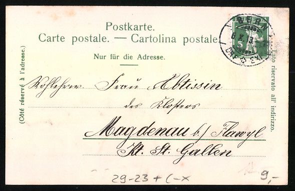 Cartoline postali: Relief-AK Bern, Gesamtansicht mit Alpenp – Usato da Berlin venduto da bartko-reher 1