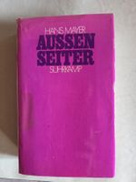 Hans Mayer - Aussenseiter - Suhrkamp 1975 Erste Auflage