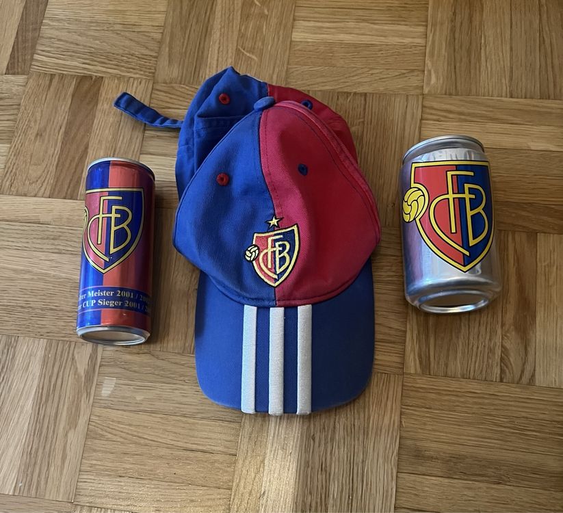 FC Basel Adidas Cap und 2 Dosen FCB | Kaufen auf Ricardo