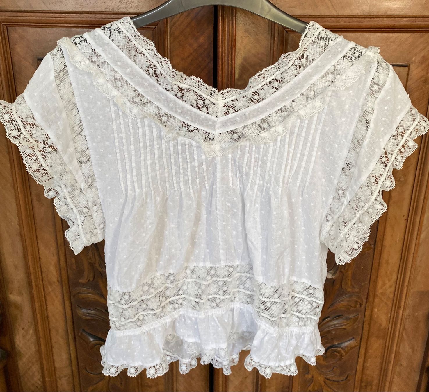 Zimmermann Top: Spitzentop, Zimmermann, Grösse 2 (36) – Nuovo (secondo la descrizione) da Bern venduto da L.I.A. 2