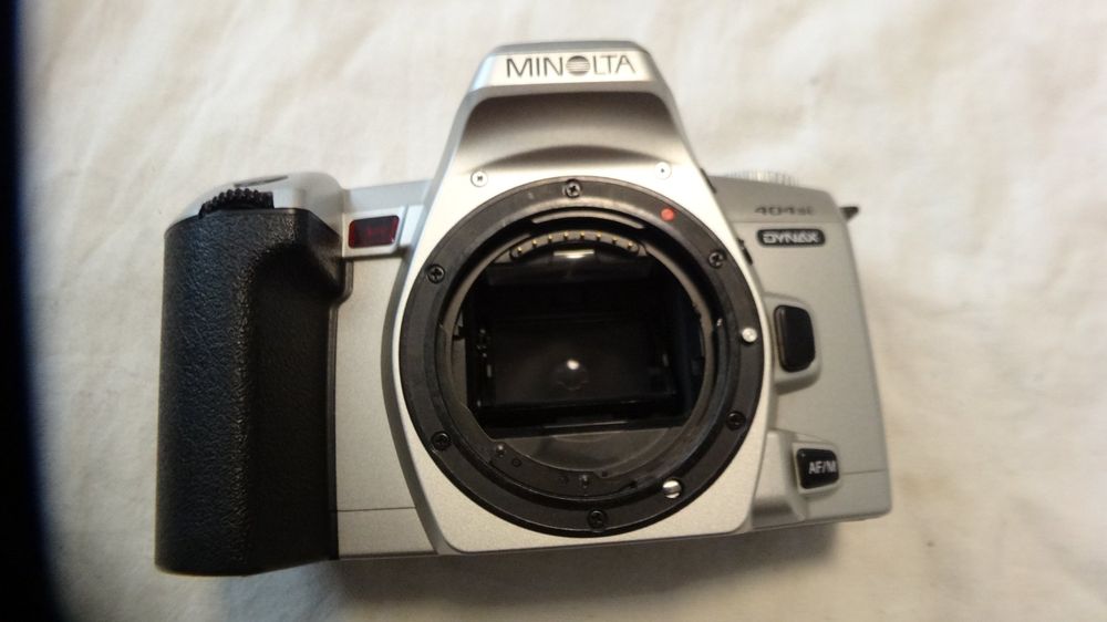 Minolta Fotocamera: MINOLTA DYNAX 404si SPI REF AF FILM KAERA.NUR GEHAUSE.LÄÜFT – Usato da zürich venduto da ahmad01 6