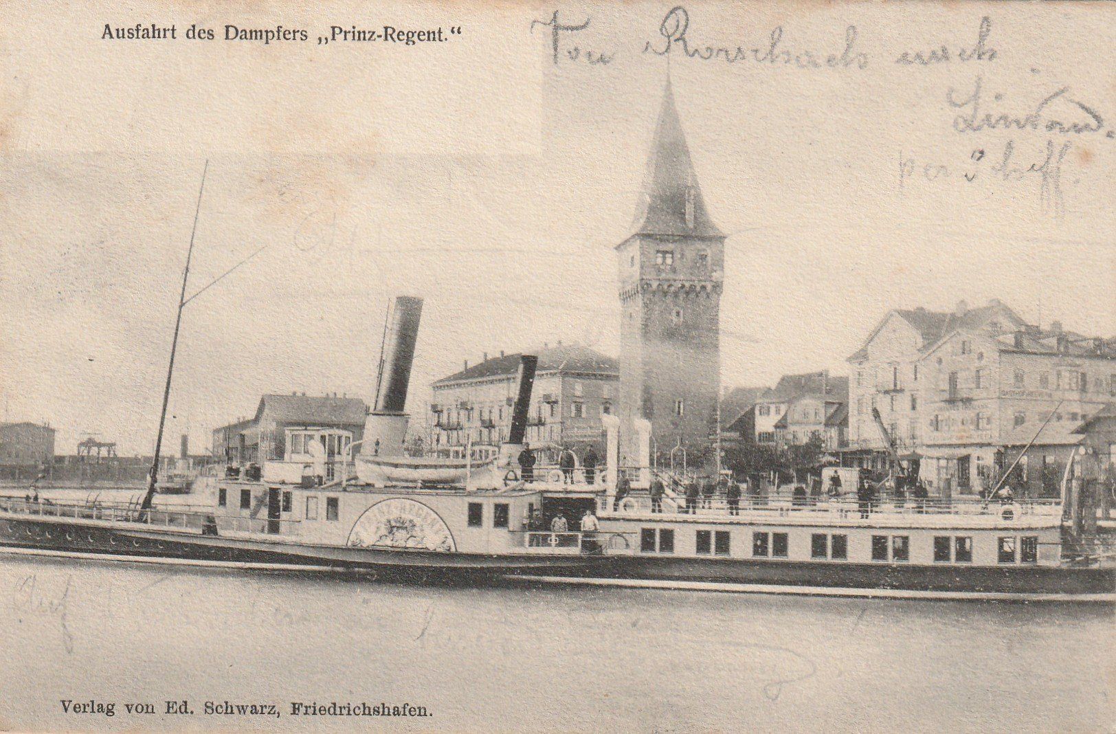 Alle Briefmarken: Schiffspoststempel Rorschach - Lindau auf Ak – Gebraucht aus Rorschacherberg von fratovi2 2