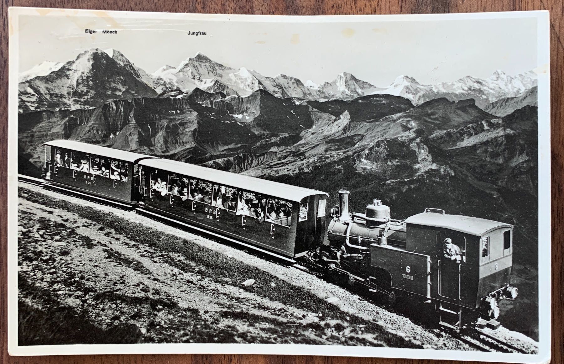 Cartoline postali: BRIENZ-ROTHORN KULM BAHN – Usato da Lutry venduto da Ediego