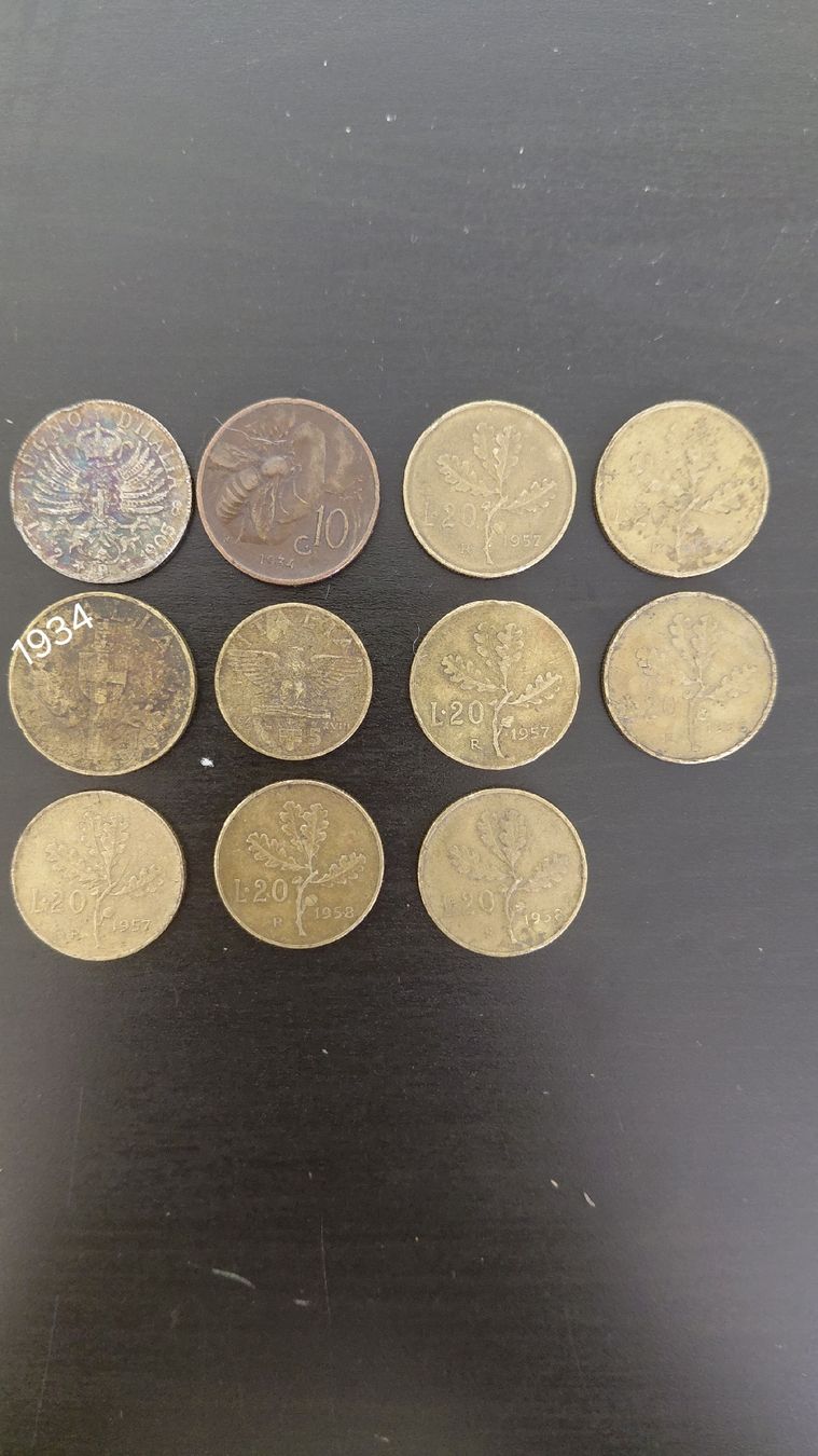 Tutti le monete: lots de pièce lire italien – Usato da Pringy venduto da mar_5tcq