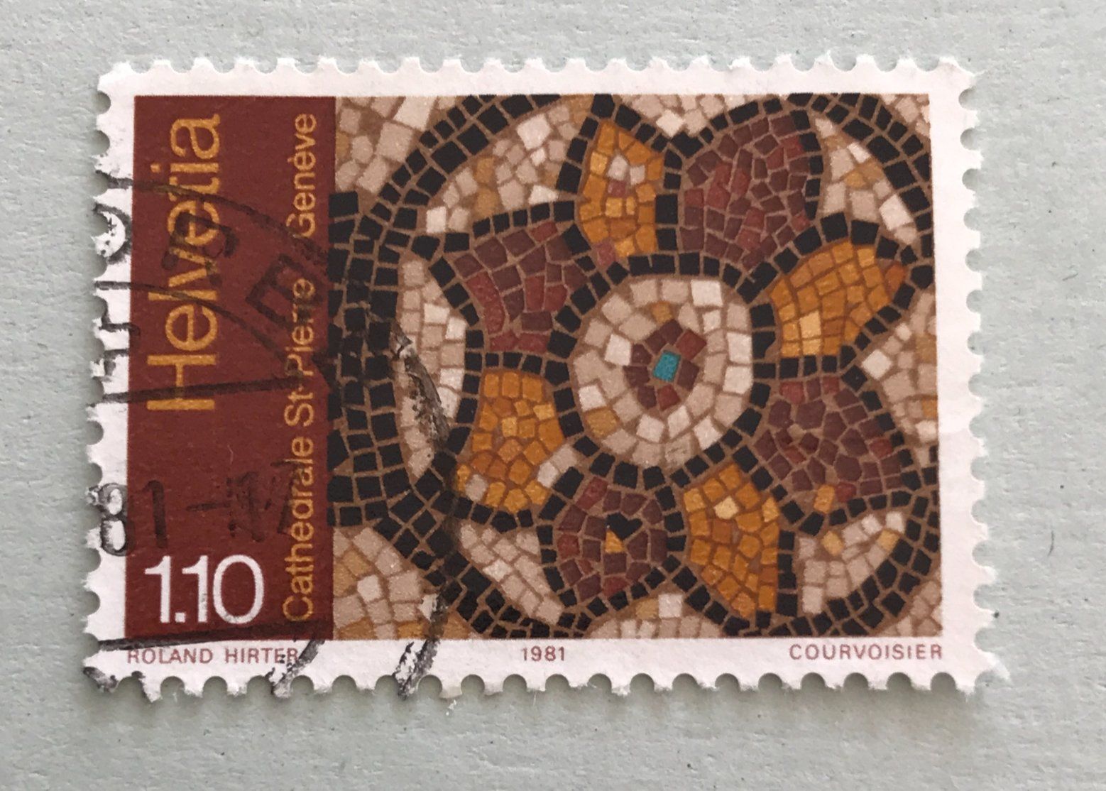 Tutti i francobolli: Nr.659 mit Stempel Kathedrale St-Pierre,Genf 1981    – Usato da Aarau venduto da Billa007
