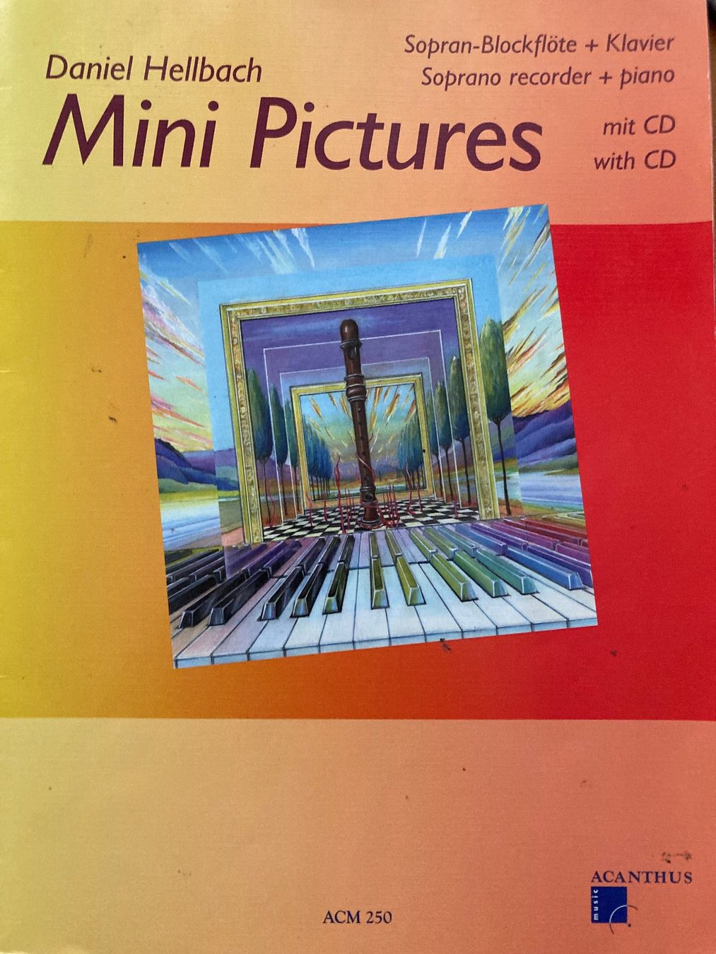 Bücher: Sopranblockflöte: Mini Pictures – Gebraucht aus Uhwiesen von Annettem