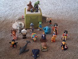 Toniebox + 19 Tonies – neuer Akku – inkl. Ladestation