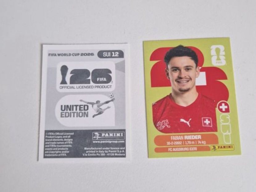Panini Sammelbilder & Trading cards: Panini Sticker SUI12 – Neu (gemäss Beschreibung) aus Stüsslingen von white_angel86