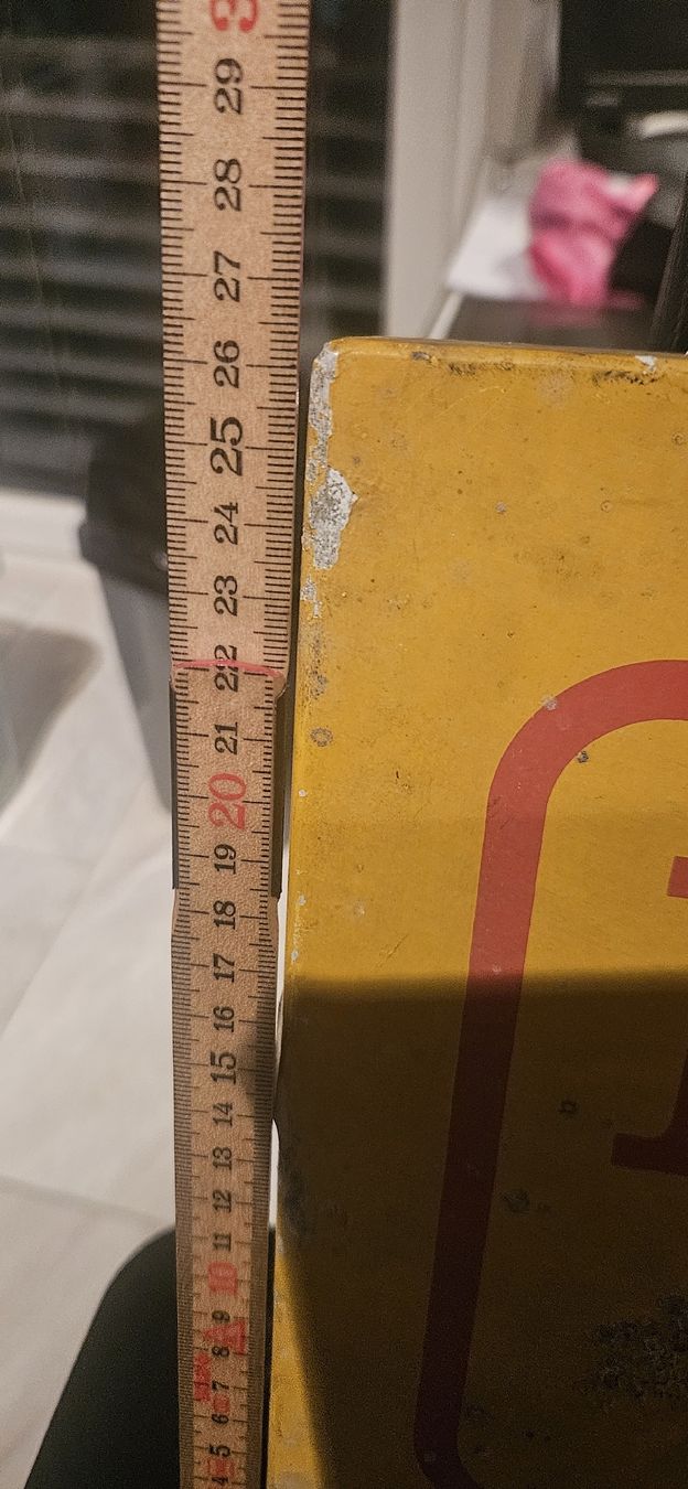 Eichhof Schilder: Eichhof Bier Blechschild massiv - selten – Gebraucht aus Belp von Ginus85 6