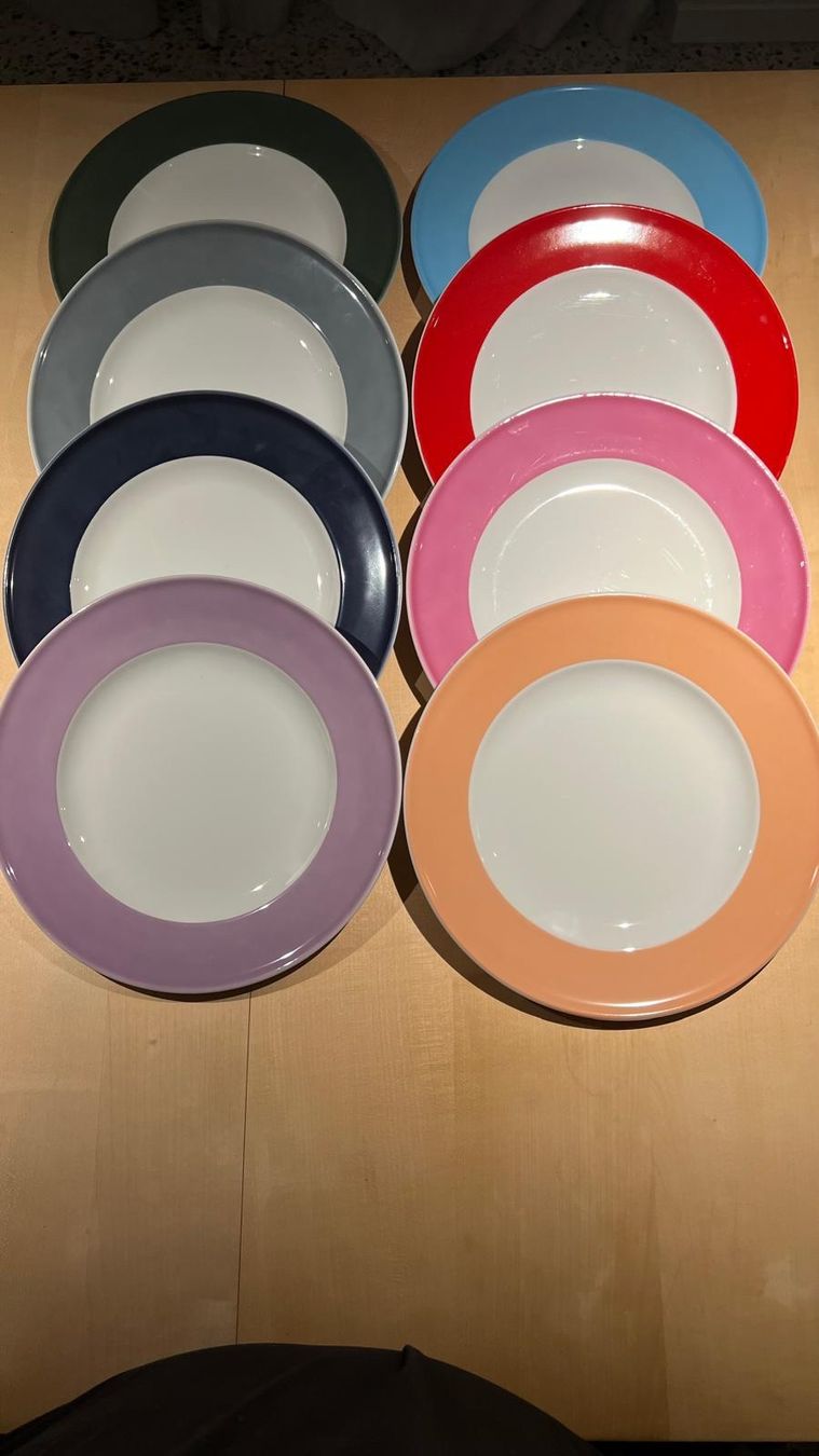Piatti: Dibbern Solid Color Speiseteller, 8 Stk. – Usato da LUZERN venduto da tob_8zpx