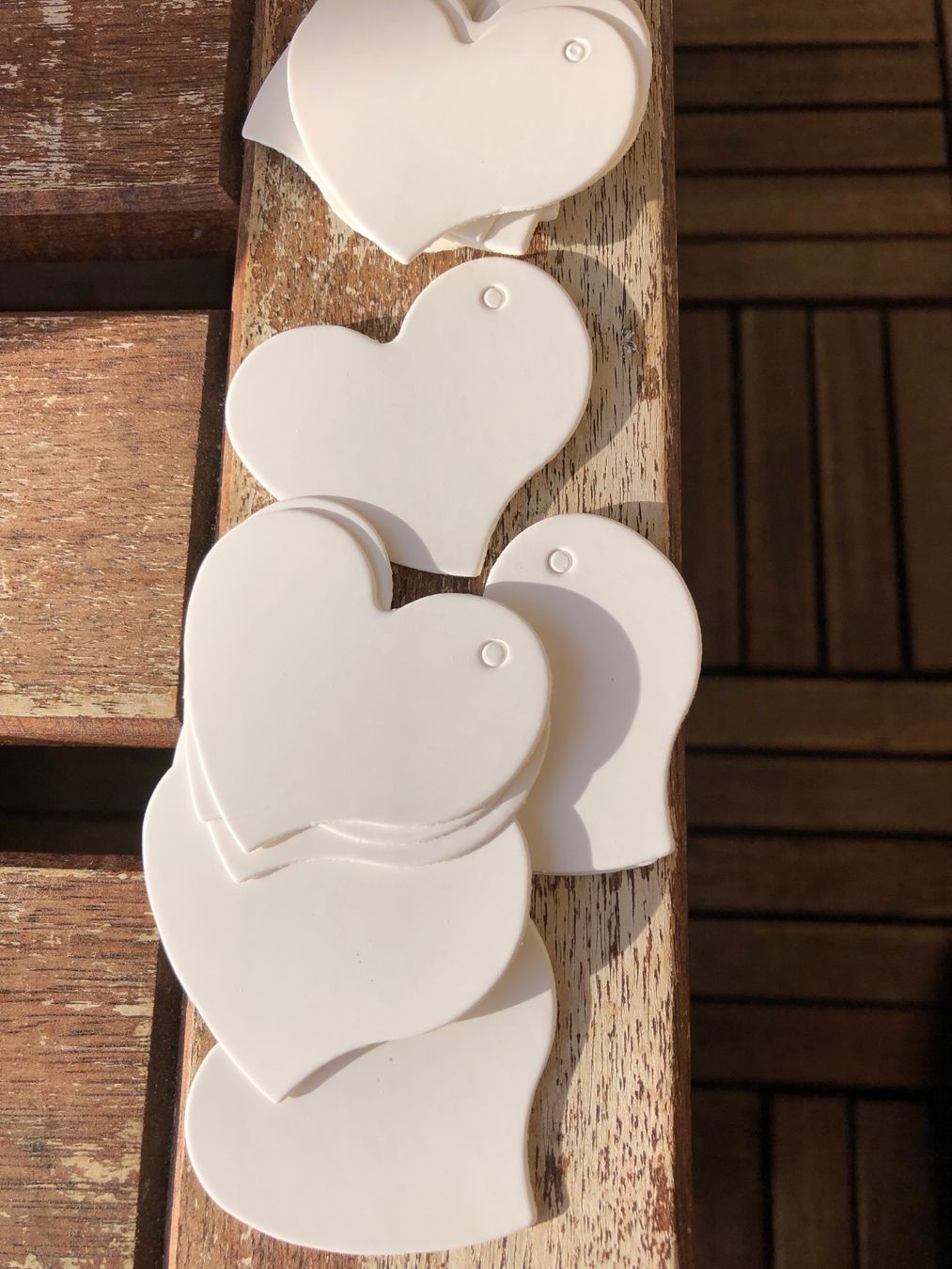 Kit bricolage: 100 Herzen aus Pappkarton – Nuovo (secondo la descrizione) da Brunnen venduto da Bastelrausch