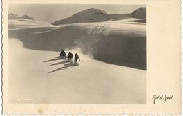 Vintage Emil Meerkämper, Wintersport, Skischuss, TOP!