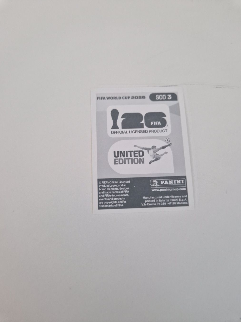 Panini Sammelbilder & Trading cards: Panini Sticker SCO3 – Neu (gemäss Beschreibung) aus Stüsslingen von white_angel86 1