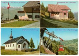 Rigi - 4 Bild AK