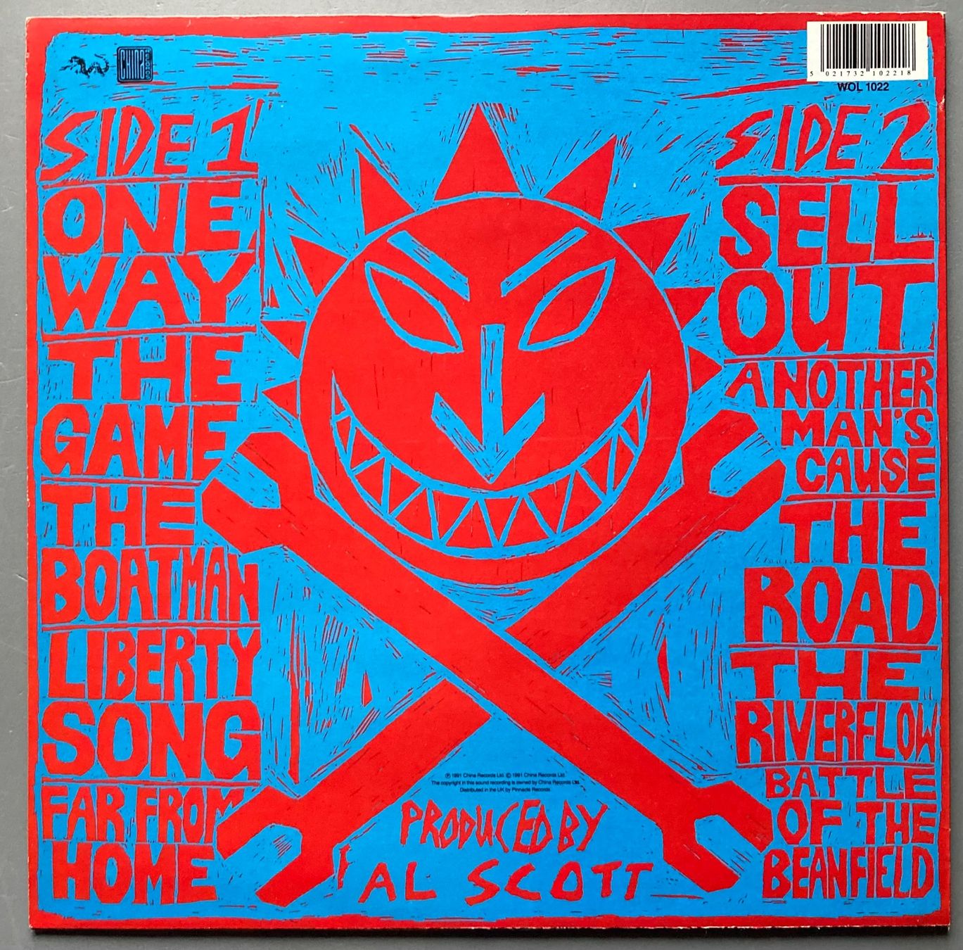 Vinyles: THE LEVELLERS - LEVELLING THE LAND – D'occasion à Poliez-Pittet par Newtown-Records 1