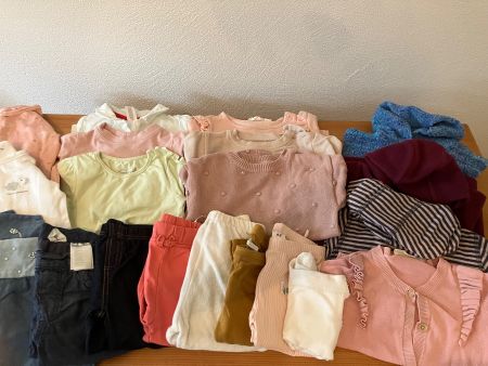 Kleiderset Mädchen 74/80 (20-teilig)