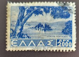 Griecheland alte briefmarke