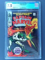 Captain Marvel #2 CGC 7.5 🔥 Super Skrull! 🔥 Annèe 1968