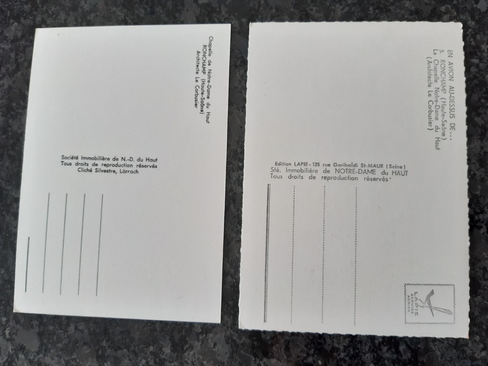 Cartoline postali: Postkarten Ronchamp Le Corbusier Chapelle Notre Dame – Nuovo (secondo la descrizione) da Zollikofen venduto da Holidaymaker 1