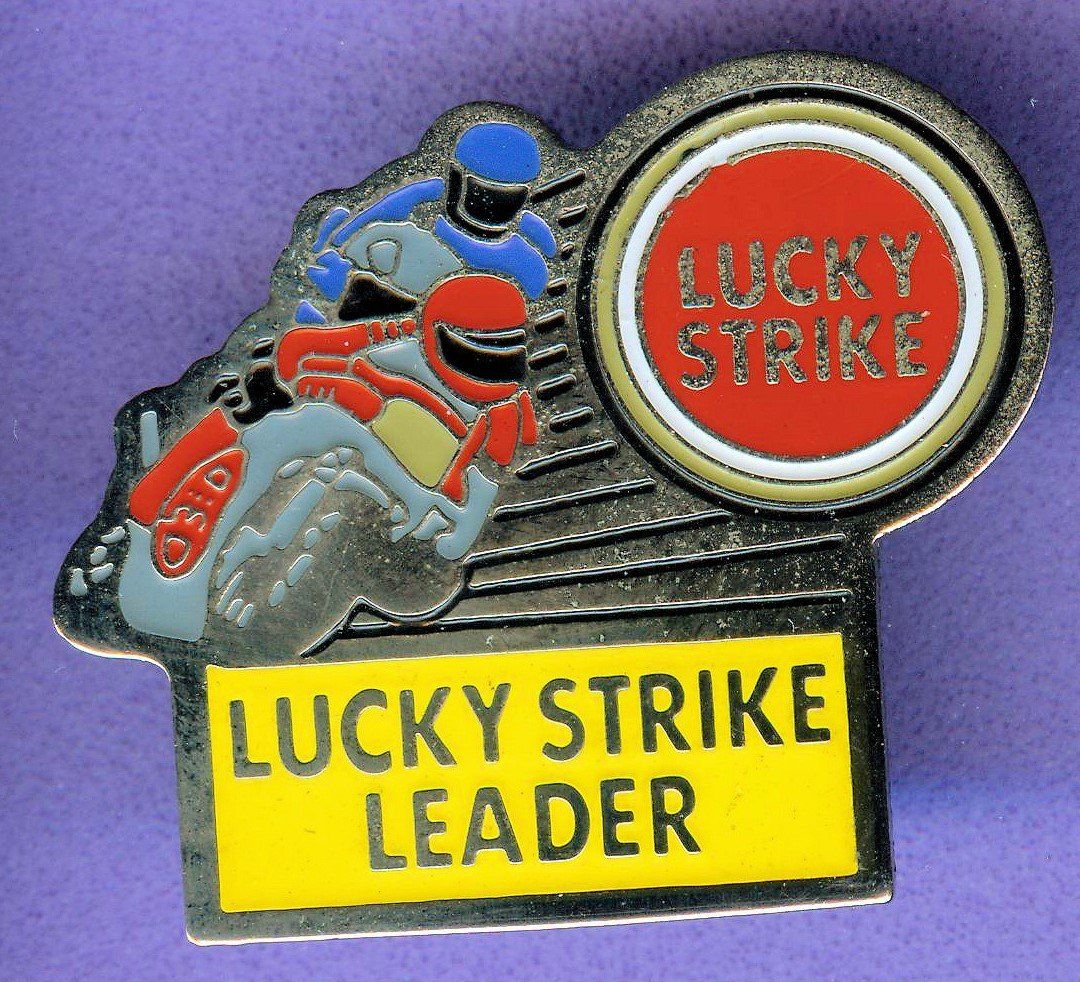 Placchette & Badge: LUCKY STRIKE  LEADER – Usato da Winterthur venduto da Sammleroase