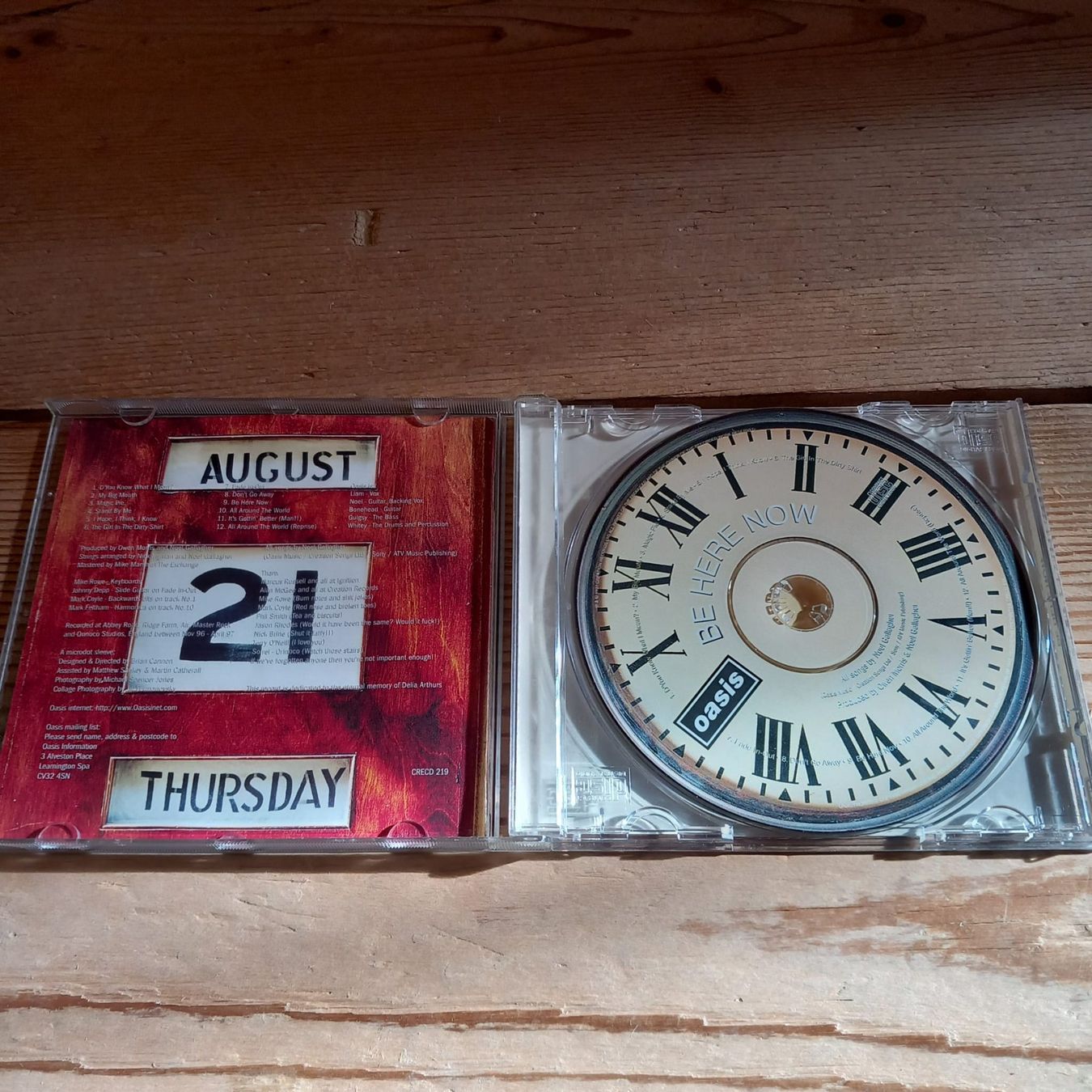 CDs: Oasis - Be Here Now – Gebraucht aus Ganterschwil von zaz_h9b6 1
