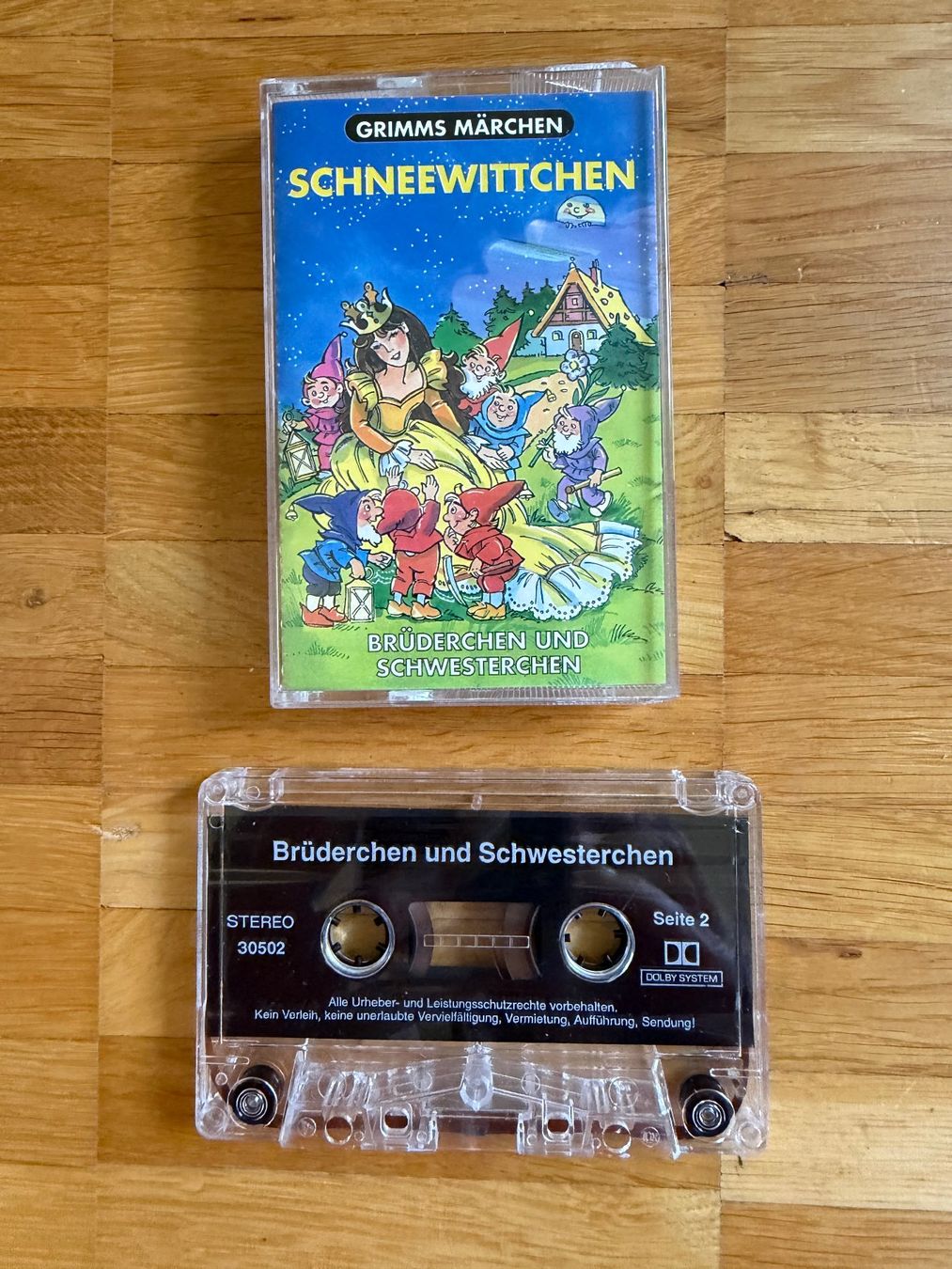Cassettes audio: Märchen Kassette MC Schneewittchen Gebrüder Grimm – D'occasion à Kastanienbaum par Muenchnerkindl1 2