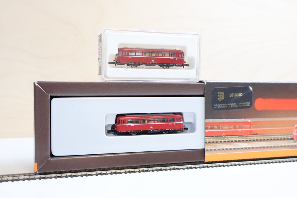 Märklin Mini-club Schienen Bus 8816 8817 Spur Z Gebraucht OVP