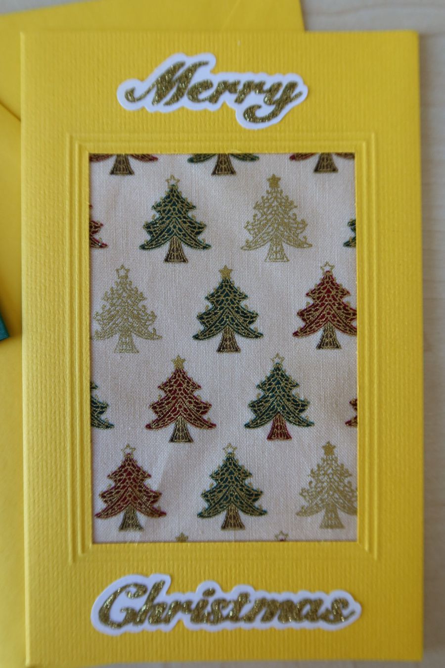 Cartoline: Set: 3 Weihnachtskarten mit Stoff (Doppelkarten/Kuverts) – Nuovo e nell'imballaggio originale da Zürich venduto da Piki7 3