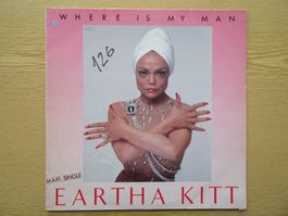 Eartha Kitt: "Where is my Man" Vinyl Maxi-Single (1983)