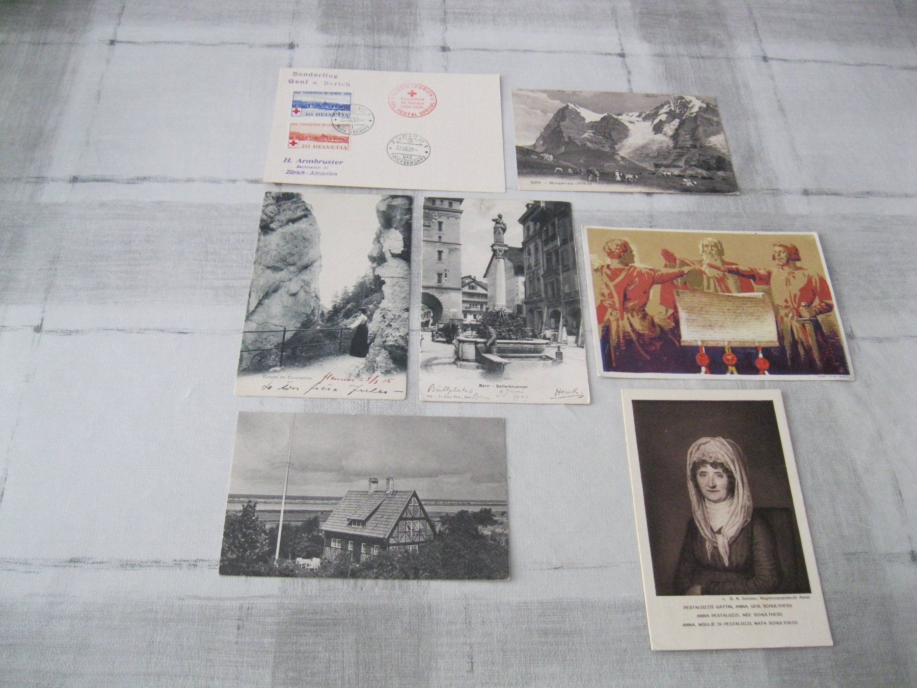 Cartoline postali: divers + cartes postale – Usato da Delemont venduto da toutdubon11