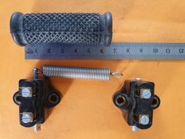 2 Stoppschalte Kickstartergummi neu