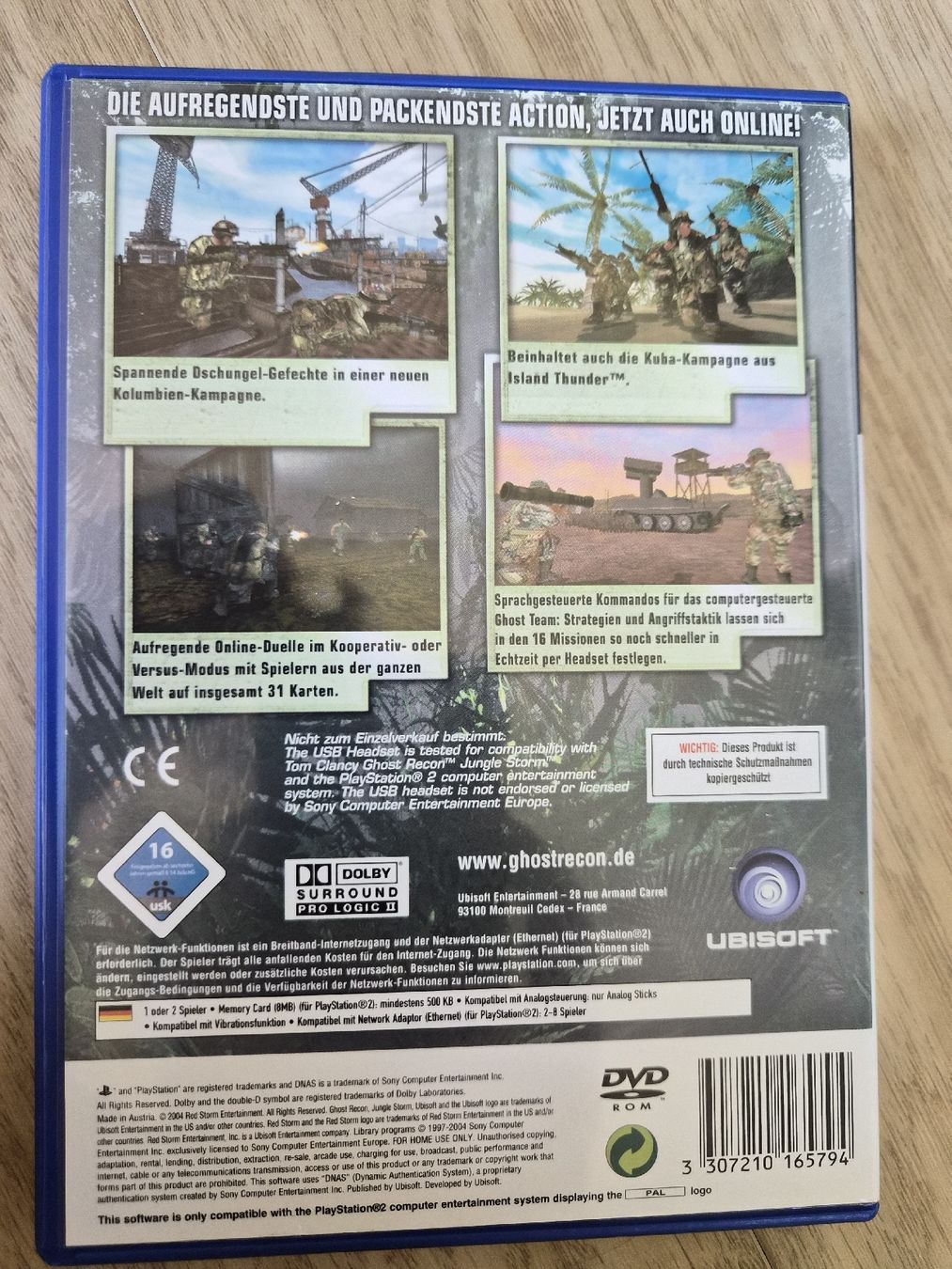 Sony Spiele: Jeu Playstation 2 Tom Clancy's Ghost Recon Jungle Storm – Gebraucht aus La Joux FR von car_ck96 2