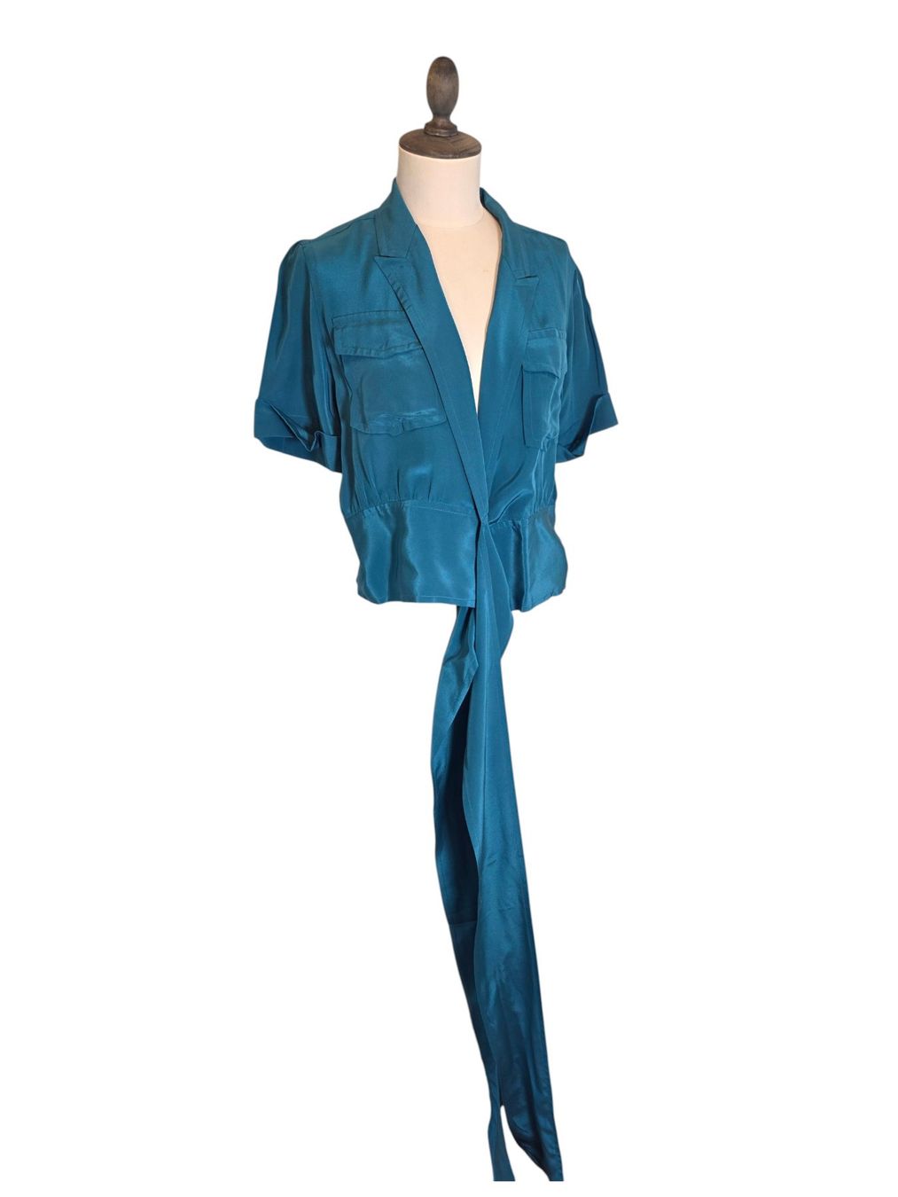 Marc Jacobs Camicette: Marc Jacobs Seidenwickelbluse – Nuovo (secondo la descrizione) da Zürich venduto da ANU-AnimalsNeedUs