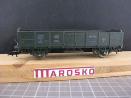 Lima SNCF Hochbordwagen grün, ohne OVP, mit KK und mit Fleis