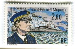 Briefmarke "Schiffe". Saint-Pierre und Miquelon