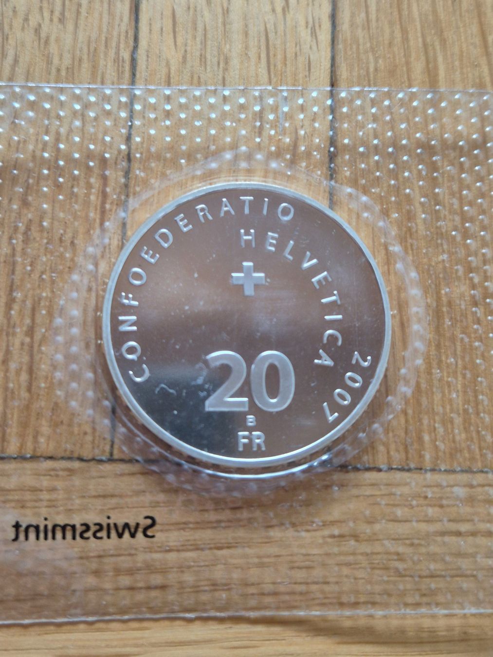 Tutti le monete: 20 Franken 2007 - SNB - Stgl. - OVP! – Usato da Mels venduto da Goldenfalcon 1