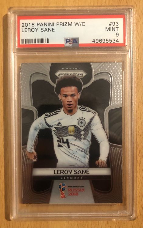 2018 Prizm World Cup Leroy Sane Deutschland PSA 9 | Kaufen auf Ricardo