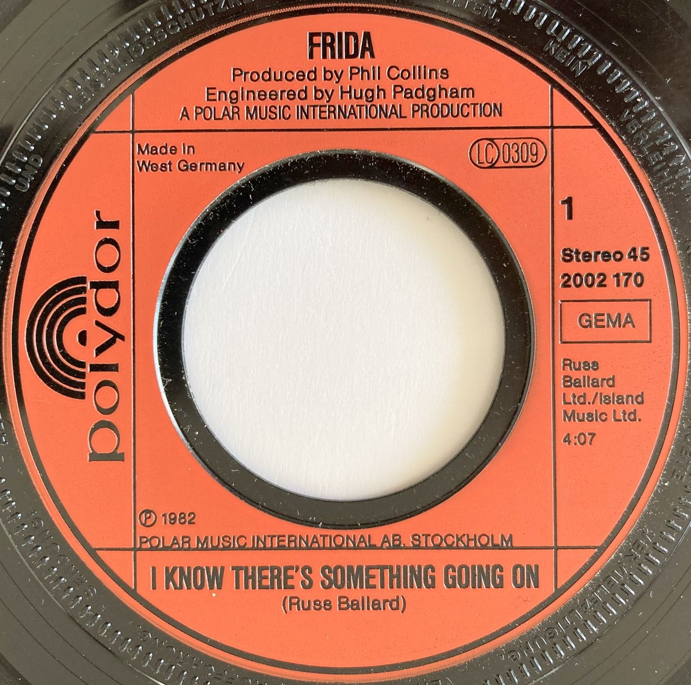 Schallplatten: ABBA / FRIDA - I KNOW THERE'S SOMETHING GOING ON – Gebraucht aus Bottens von hotter-than-hell 2