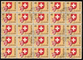 1978 Jura - 23. Kanton der Konföderation - 25er Block