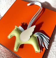 Hermès Rodeo PM Pegase Jaune Bourgeon/Bleu Brume/Nata